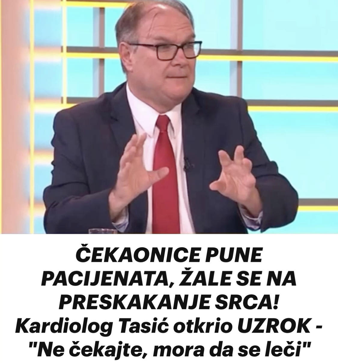 Ekaonice Pune Pacijenata Ale Se Na Preskakanje Srca Kardiolog Tasi